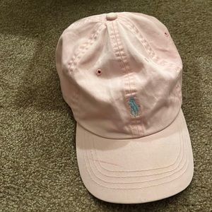 Polo by Ralph Lauren pink and blue pastel baseball hat